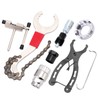 7pcs Bicycle Repair Tool Kit Cassette Remover Wrench Chain Breaker