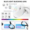 ZXYOO - Gafas de lectura de gran tamaño para mujer,