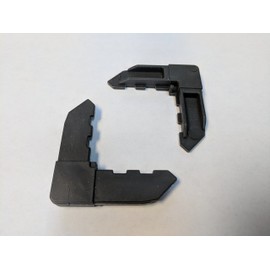 4 Pack - Window Screen Kit w/Aluminum Frame, Corners, Spline, Springs, Pull Tabs, and Screen Mesh (Bronze)