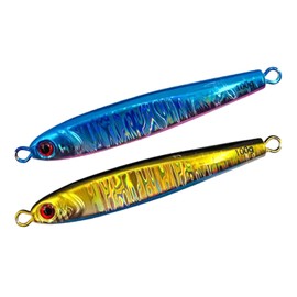 Optimister Metal Jig Lure Set Fishing Tackle Ajing Sabiki Sedona Ayu Lures Jorti Blue Lures Fishing Major Sniper Flounder Fishing Rod Set 3.5 oz (100 g)