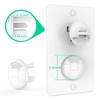 Outlet Covers Baby Proofing with Hidden Handle (32 Pack) Child