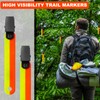 Little World 48 Pack High Visibility Trail Markers with Clips