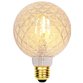 TIANFAN Edison Bulbs 2700K Vintage Led Bulb 4W Not Dimmable Specialty Decorative Light Bulb E26 110-130V (Crystal)