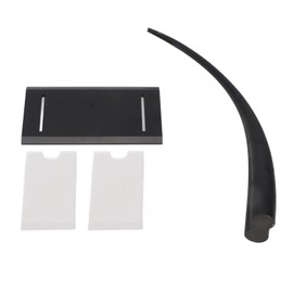 Large Eyelash Teaching Diaplay Model Thicken Flat Buttom Double Tip Training Demonstration Tool with Base