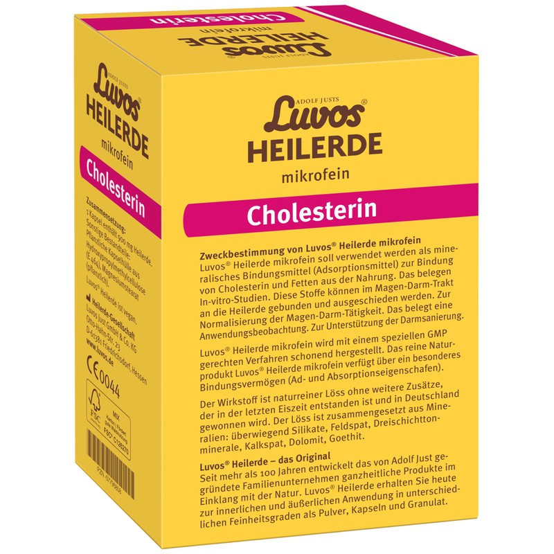 Luvos Healing Clay Microfine Capsules - Natural Remedies for Binding