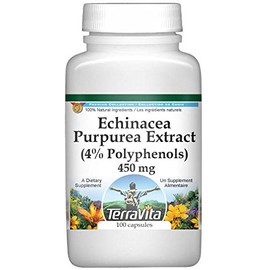 Echinacea Purpurea Extract (4% Polyphenols) - 450 mg (100 Capsules, ZIN: 514471)