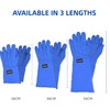 OxyMed Cryogenic Gloves Low Temperature Liquid Nitrogen Protective Gloves Cold