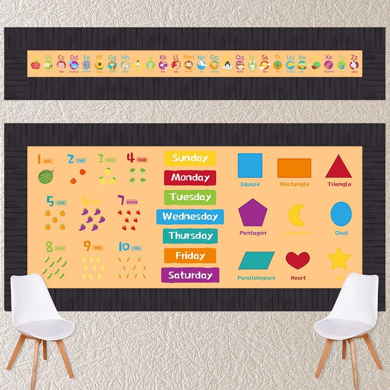 Black Wood Bulletin Board Border Straight Border Trim for Classroom
