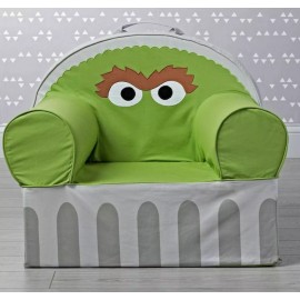 Crate & Kids NWT Crate & Barrel Kids The Land of NOD sesame street OSCAR GROUCH chair cover