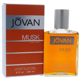 Coty JOVAN MUSK FOR MEN AFTER SHAVE/COLOGNE SPLASH 8.0 OZ *NEW IN BOX*