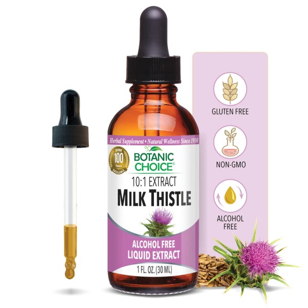 Botanic Choice Milk Thistle Liquid Extract , 1 Oz