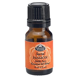 Fabulous Frannie 2nd Chakra Sacral Passion Pure Essential Oil Blend undiluted .33oz (10ml)