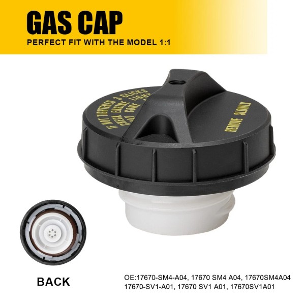 Unbranded Fuel Tank Gas Cap for ACURA 1997-2003 CL 1995-01