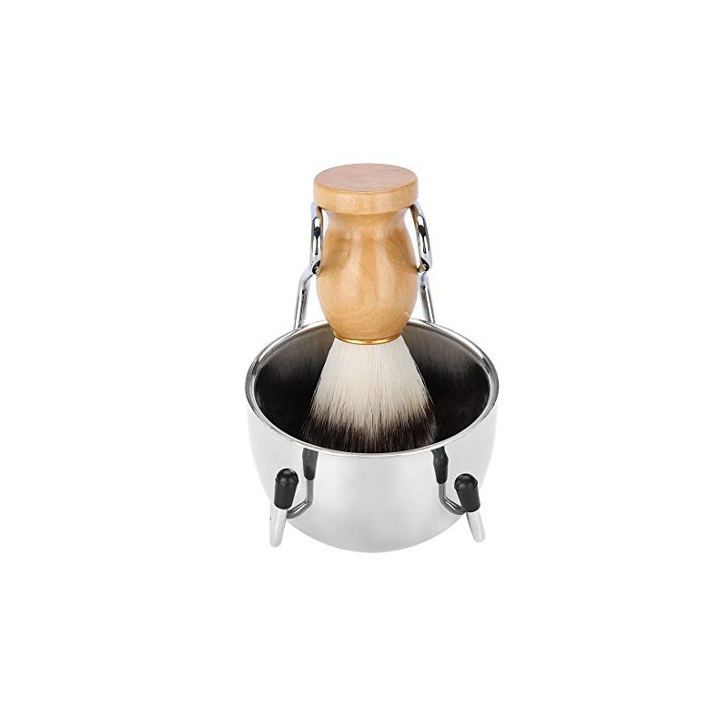 Set de afeitado, Herramienta profesional para barba de acero inoxidable,