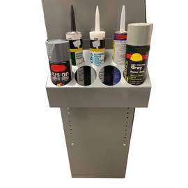 Aerosol Spray Cans and Sealant Tubes Holder - Van, Shop Storage Organizer
