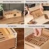CASE ELEGANCE - Felix Tupperdor - Airtight Acrylic Humidor, Thick