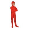 Seeksmile - Disfraz de lycra para niños, Rojo, Niños L