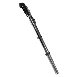 Wessel-Werk Telescopic Central Vacuum Wand with Cord Management Clips, Stainless Steel Construction, Compatible with Corded Powerheads and Standard Gas Pump-Style Hose Handles