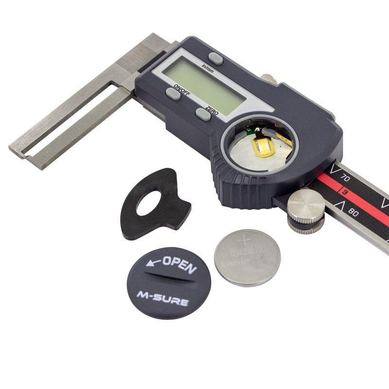 M-SURE MS-230-150 Digital Caliper Inside Groove 8-150mm (0.235-6 inch) MS-230