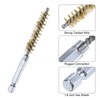 HARFINGTON 5Pcs Brass Bore Brush 10mm Dia 4" Long Cleaning
