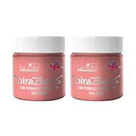 2x La Riche Directions Semi-Permanent Hair Color 100ml Tub - Pastel Pink
