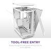 NZXT H6 Flow | CC-H61FW-01 | Compact Dual-Chamber Mid-Tower Airflow