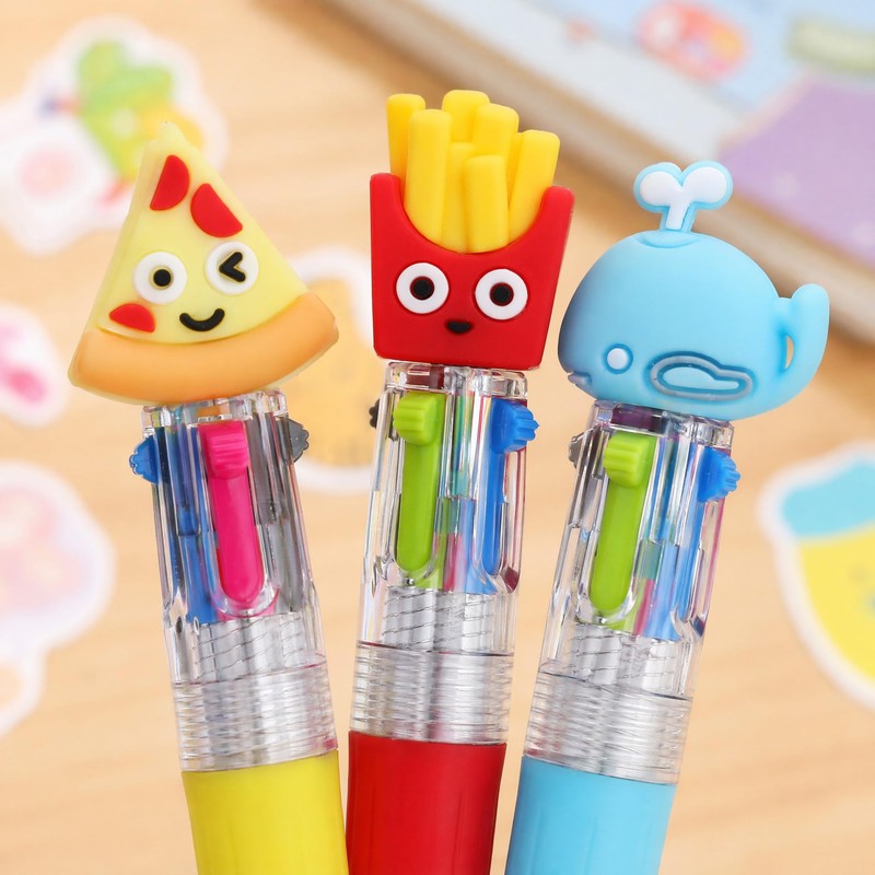 Ddaowanx 24 Pcs Cute Mini Ballpoint Pens Bulk for Kids
