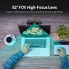 4K Webcam for PC, 8MP USB Webcam with Dual Noise-reducing