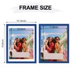 Vittanly 12x16 Picture Frame, Engineered Wood with Shatter Resistant Plexiglass,