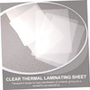 DOITOOL 300Pcs Thermal Laminating Sheets for Photos Protection Film Clear