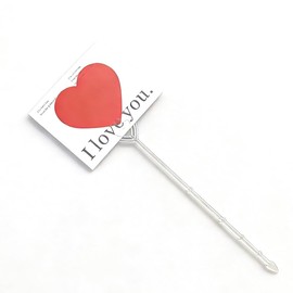 Floral Card Picks 80 Pieces per Pack The Sharp Pointed tip can be Easily Inserted into Floral Foam, Cakes and Artificial Flower Bouquets.