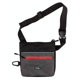 iEnergy ELI Belt Bag for Dog Training - Waist Bag, Shoulder Bag, Treat Bag with Magnetic Closure, Bum Bag for Dog Owners and Horse Owners, black