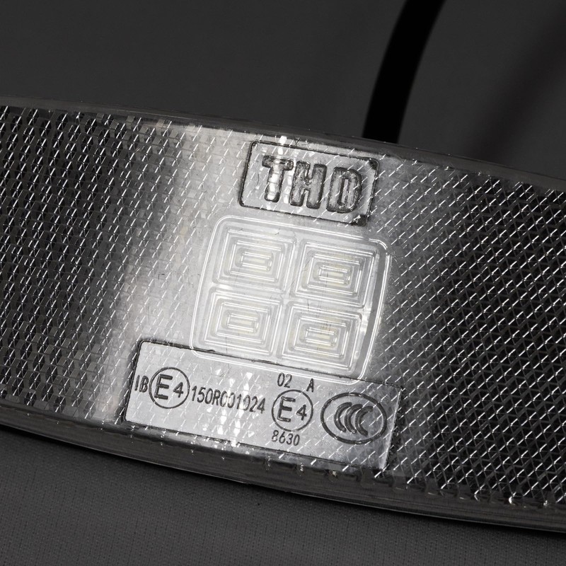 THD LED Car Width Light, E-Marked, Weight: 1.6 oz (45