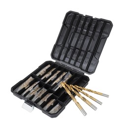 AIMALL 99Pcs Drill Bits Set, HSS Titanium Coated Twist Drill Bits, 1.5-8mm, for Metal and Woodworking