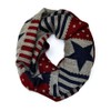 American Flag Element Knit Infinity Scarf