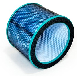 Nispira R21/ R020 2-in-1 True HEPA Filter Replacement For Bladeless Tower Air Purifier Fan UTY R021 R21 R020 R20 SKJ-CR021 SKJ-CR020 Medium, 2 Pack