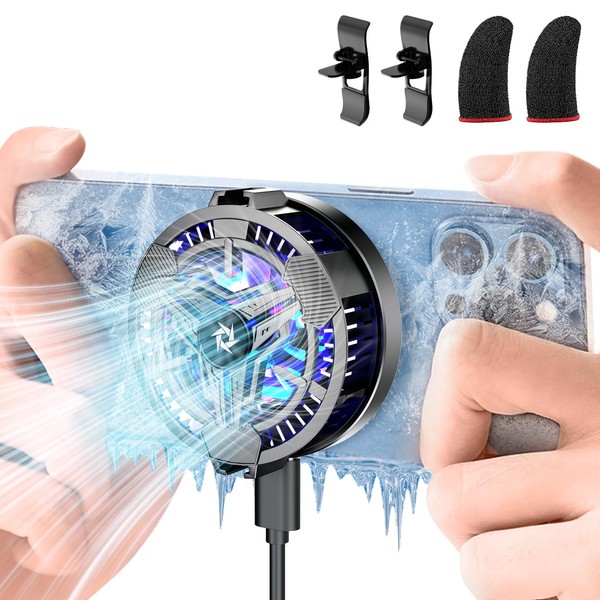 Costand Smartphone Cooler, 2-Way Clip-on Type, 3 Seconds Rapid Cooling,