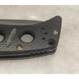 DH Golden Bronze Stainless Screw For Benchmade Claymore 9070 Mini Adamas A273 Knife