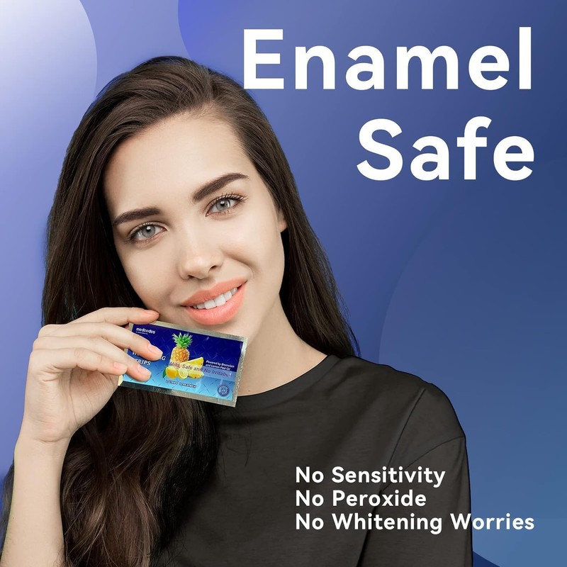 Easy Teeth Whitening - 28 Express White Strips for Sensitive