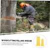 ORFOFE Plastic Tree Felling Wedges 4pcs Set for Logging and