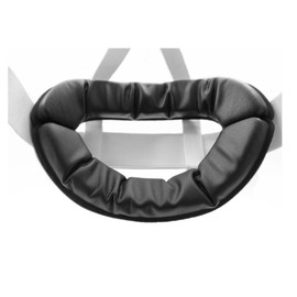 SHEAWA for Meta Quest 3 Headband Strap Compatible with Stress Reducing Pressure Distributing PU Leather + Sponge Cushion Pad Soft Accessory