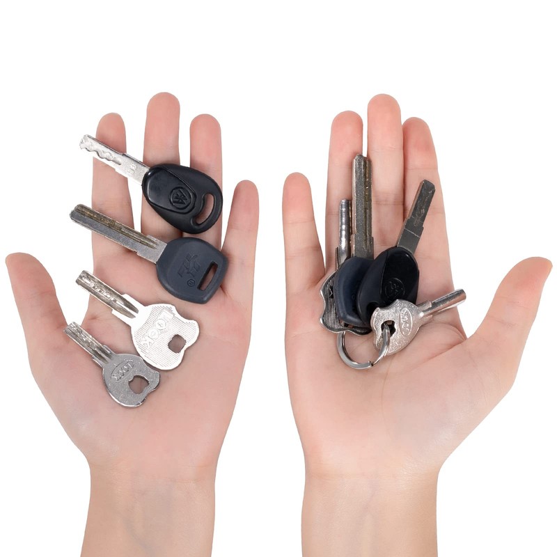 Rainspire 1 Inch/25mm Heavy Duty Key Rings, Stainless Steel Key