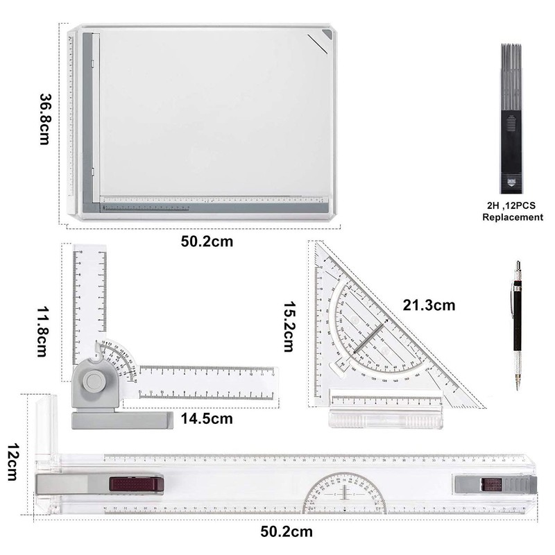 Frylr Metric A3 Drawing Board Drafting Table Multifunctional Drawing Board