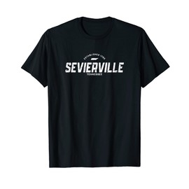 Sevierville Tennessee TN Sportlogo im Vintage-Stil T-Shirt