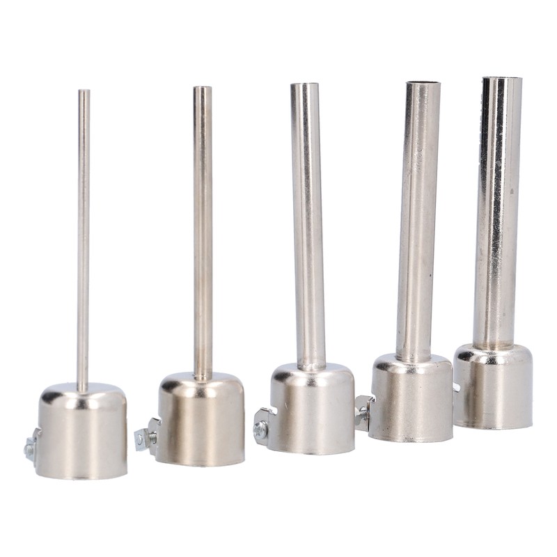 5Pcs Hot Air Gun Nozzle Kit Lengthened Straight 850 BGA