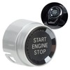 Car Engine Start Stop Switch Button Cover Scratch Resistant Nonfading