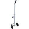 Resone Lightweight Single Oxygen Tank Cart, Adjustable Handle, Durable Powder-Coated