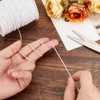 PH PandaHall Waxed Cord, Waxed Cotton Threads Wax Cord Wax