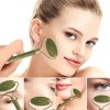 CB Rodillo De Jade Facial Antiedad Verde + 3 Mascarillas