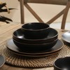 Stone Lain Brasa Modern Stoneware 16 Piece Dinnerware Sets, Plates